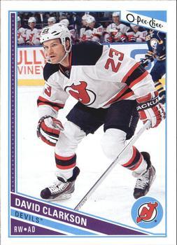 #416 Davidarkson - New Jersey Devils - 2013-14 O-Pee-Chee Hockey