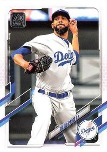 #416 David Price - Los Angeles Dodgers - 2021 Topps Baseball