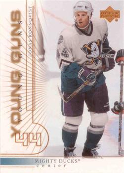 #416 Jonas Ronnqvist - Anaheim Mighty Ducks - 2000-01 Upper Deck Hockey