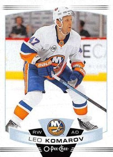 #416 Leo Komarov - New York Islanders - 2019-20 O-Pee-Chee Hockey