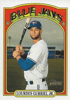 #416 Lourdes Gurriel Jr. - Toronto Blue Jays - 2021 Topps Heritage Baseball