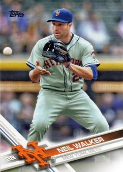 #416 Neil Walker - New York Mets - 2017 Topps Baseball