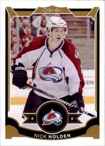 #416 Nick Holden - Colorado Avalanche - 2015-16 O-Pee-Chee Hockey