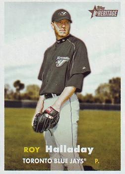 #416 Roy Halladay - Toronto Blue Jays - 2006 Topps Heritage Baseball