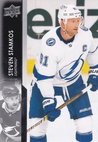 #416 Steven Stamkos - Tampa Bay Lightning - 2021-22 Upper Deck Hockey