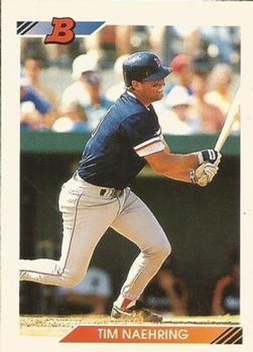 #416 Tim Naehring - Boston Red Sox - 1992 Bowman Baseball