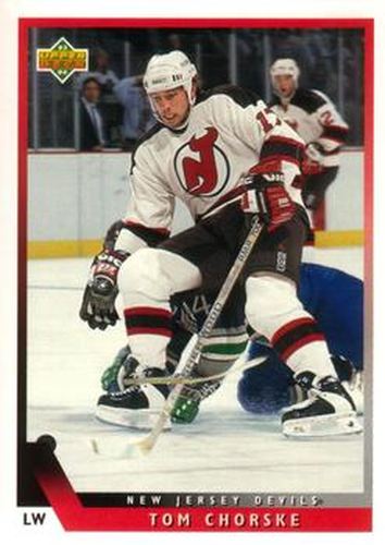 #416 Tom Chorske - New Jersey Devils - 1993-94 Upper Deck Hockey
