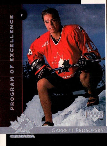 #416 Garrett Prosofsky - Canada - 1997-98 Upper Deck Hockey