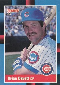 #416 Brian Dayett - Chicago Cubs - 1988 Donruss Baseball