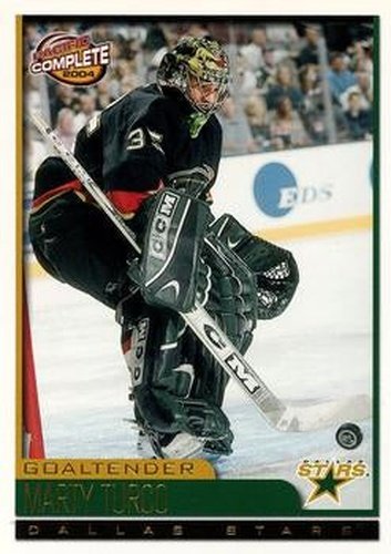 #416 Marty Turco - Dallas Stars - 2003-04 Pacific Complete Hockey
