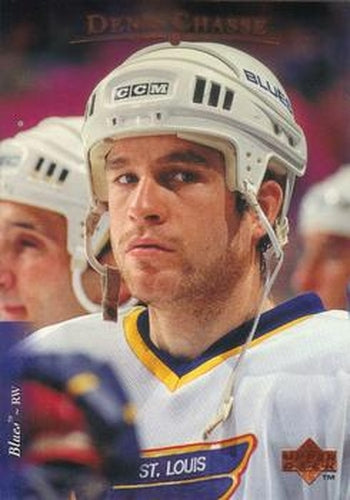#416 Denis Chasse - St. Louis Blues - 1995-96 Upper Deck Hockey