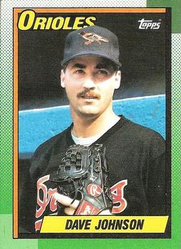 #416 Dave Johnson - Baltimore Orioles - 1990 O-Pee-Chee Baseball