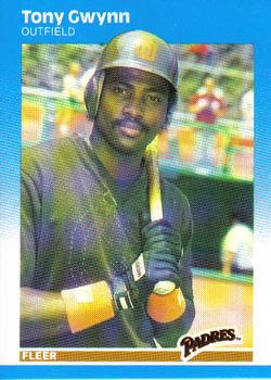 #416 Tony Gwynn - San Diego Padres - 1987 Fleer Baseball