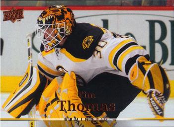 #416 Tim Thomas - Boston Bruins - 2007-08 Upper Deck Hockey