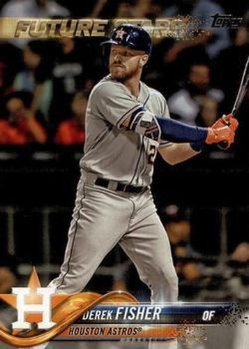 #416 Derek Fisher - Houston Astros - 2018 Topps Baseball