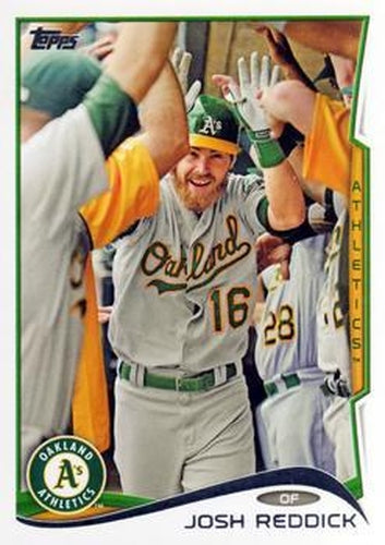 #416a Josh Reddick - Oakland Athletics - 2014 Topps Baseball