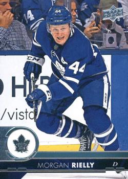 #417 Morgan Rielly - Toronto Maple Leafs - 2017-18 Upper Deck Hockey