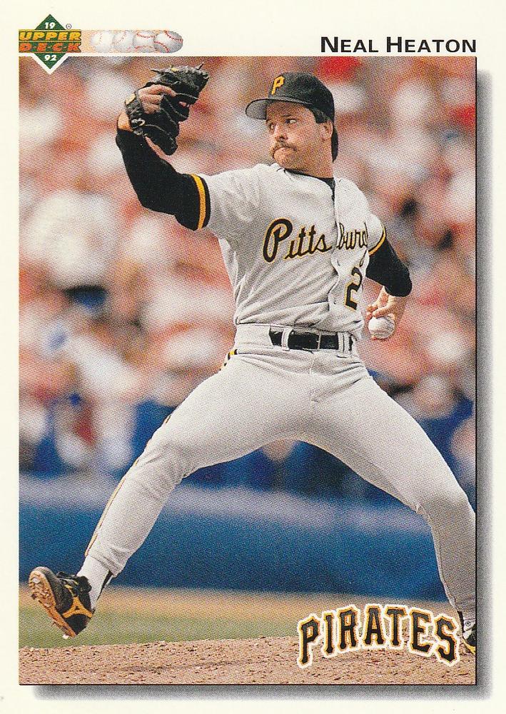 #417 Neal Heaton - Pittsburgh Pirates - 1992 Upper Deck Baseball