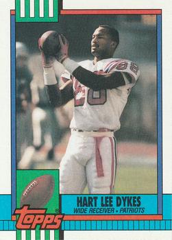 #417 Hart Lee Dykes - New England Patriots - 1990 Topps Football