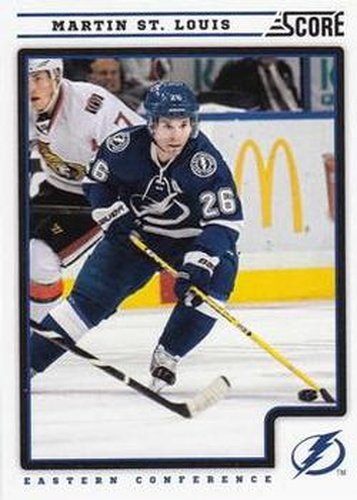 #417 Martin St. Louis - Tampa Bay Lightning - 2012-13 Score Hockey