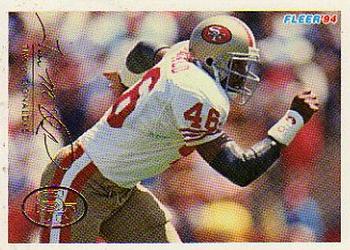 #417 Tim McDonald - San Francisco 49ers - 1994 Fleer Football