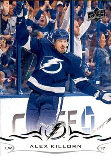 #417 Alex Killorn - Tampa Bay Lightning - 2018-19 Upper Deck Hockey