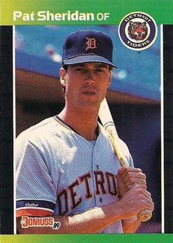 #417 Pat Sheridan - Detroit Tigers - 1989 Donruss Baseball