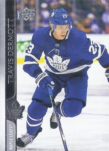 #417 Travis Dermott - Toronto Maple Leafs - 2020-21 Upper Deck Hockey