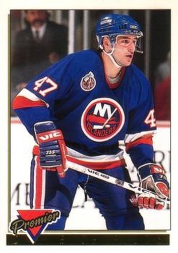#417 Rich Pilon - New York Islanders - 1993-94 O-Pee-Chee Premier Hockey - Gold