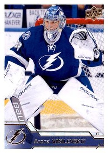 #417 Andrei Vasilevskiy - Tampa Bay Lightning - 2016-17 Upper Deck Hockey