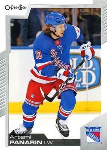 #417 Artemi Panarin - New York Rangers - 2020-21 O-Pee-Chee Hockey