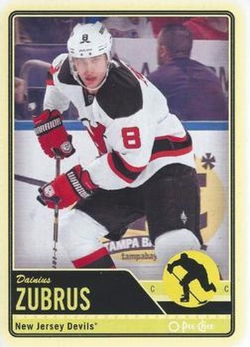 #417 Dainius Zubrus - New Jersey Devils - 2012-13 O-Pee-Chee Hockey