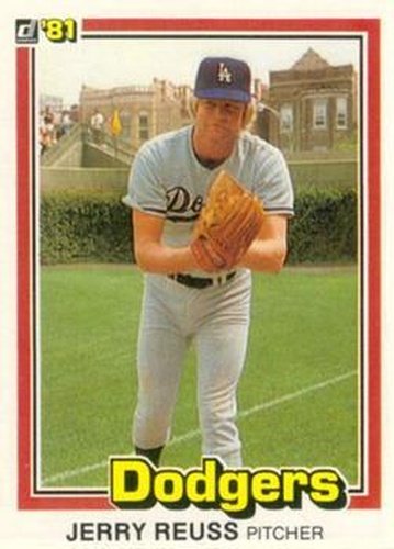 #417 Jerry Reuss - Los Angeles Dodgers - 1981 Donruss Baseball