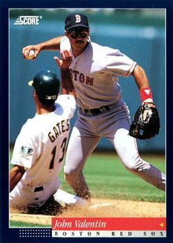 #417 John Valentin - Boston Red Sox -1994 Score Baseball