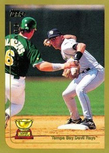 #417 Miguel Cairo - Tampa Bay Devil Rays - 1999 Topps Baseball