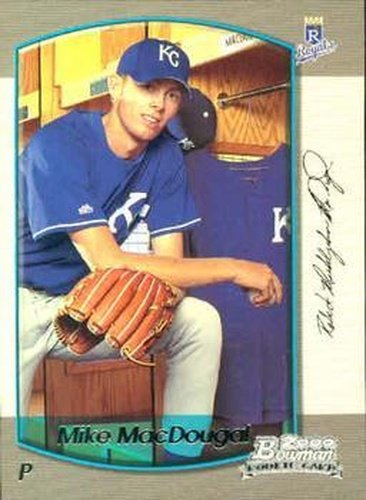 #417 Mike MacDougal - Kansas City Royals - 2000 Bowman Baseball