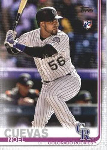 #417 Noel Cuevas - Colorado Rockies - 2019 Topps Baseball