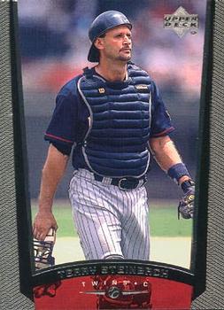 #417 Terry Steinbach - Minnesota Twins - 1999 Upper Deck Baseball