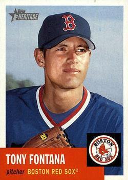 #417 Tony Fontana - Boston Red Sox - 2002 Topps Heritage Baseball