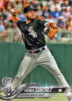 #417 Yolmer Sanchez - Chicago White Sox - 2018 Topps Baseball