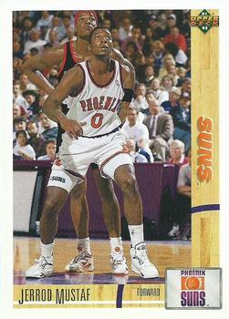 #417 Jerrod Mustaf - Phoenix Suns - 1991-92 Upper Deck Basketball