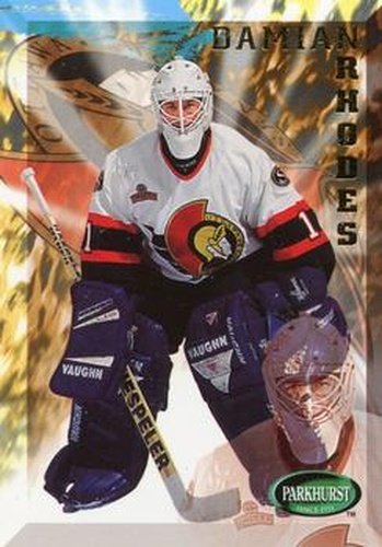 #417 Damian Rhodes - Ottawa Senators - 1995-96 Parkhurst International Hockey