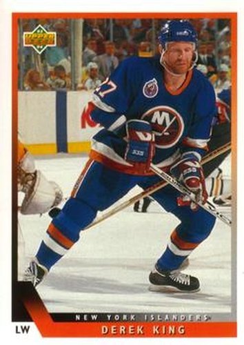 #417 Derek King - New York Islanders - 1993-94 Upper Deck Hockey