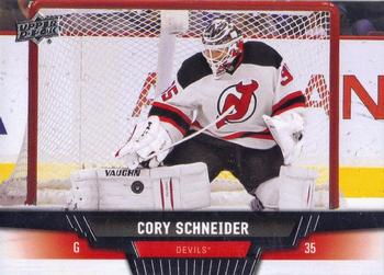 #417 Cory Schneider - New Jersey Devils - 2013-14 Upper Deck Hockey