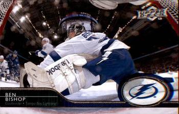 #417 Ben Bishop - Tampa Bay Lightning - 2014-15 Upper Deck Hockey