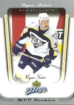 #417 Ryan Suter - Nashville Predators - 2005-06 Upper Deck MVP Hockey