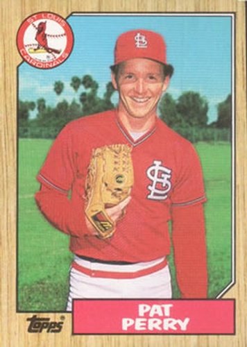 #417 Pat Perry - St. Louis Cardinals - 1987 Topps Baseball