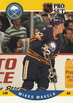 #418 Mikko Makela - Buffalo Sabres - 1990-91 Pro Set Hockey