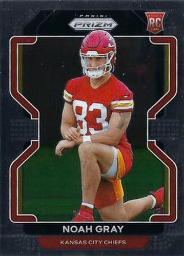 #418 Noah Gray - Kansas City Chiefs - 2021 Panini Prizm Football