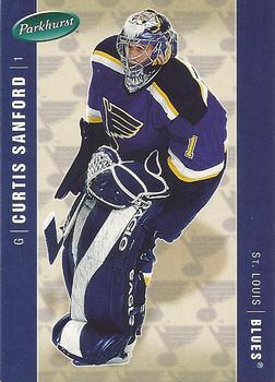 #418 Curtis Sanford - St. Louis Blues - 2005-06 Parkhurst Hockey